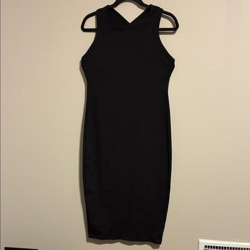 lululemon athletica Black Midi Dress